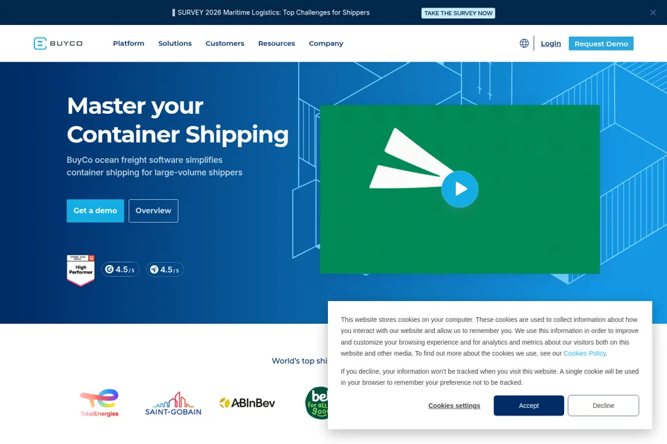 Landing page preview