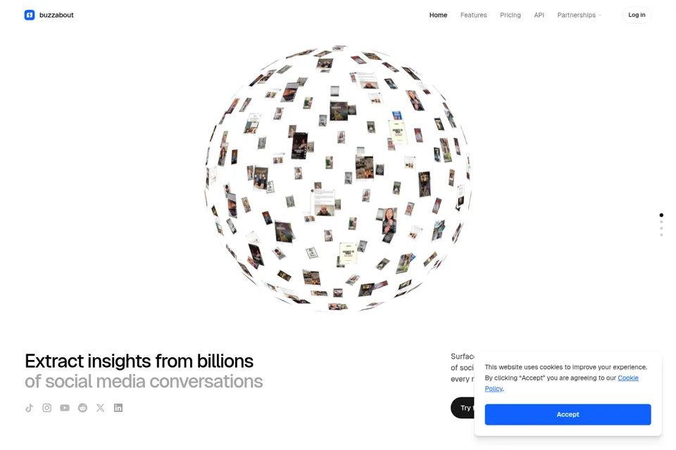 Landing page preview