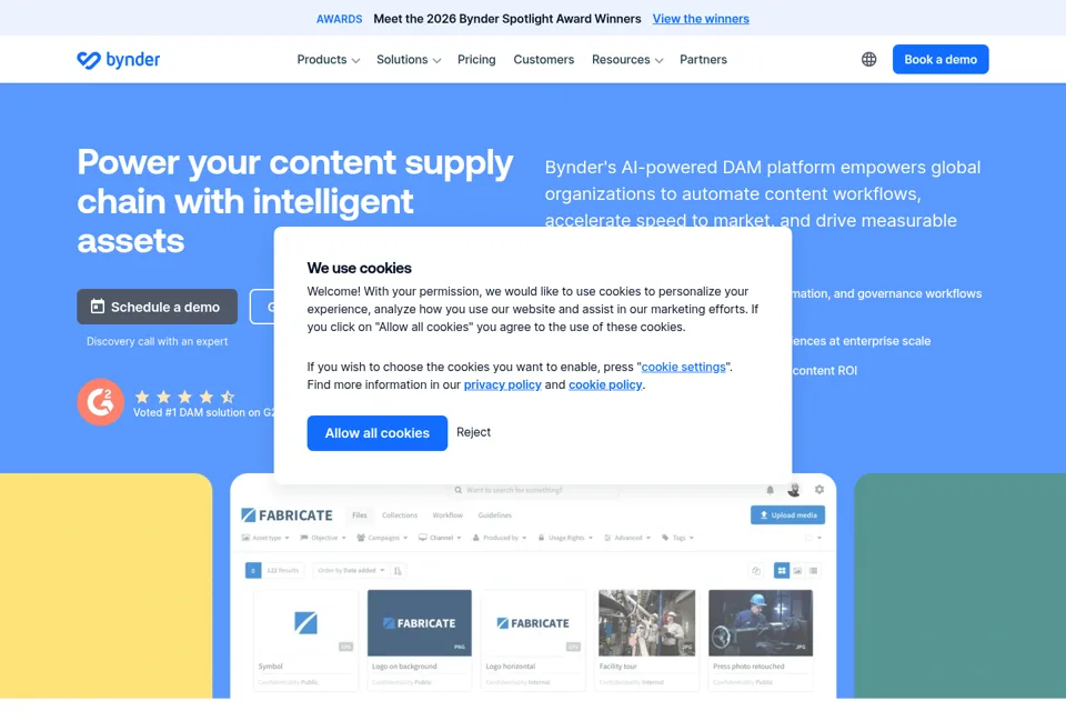 Landing page preview