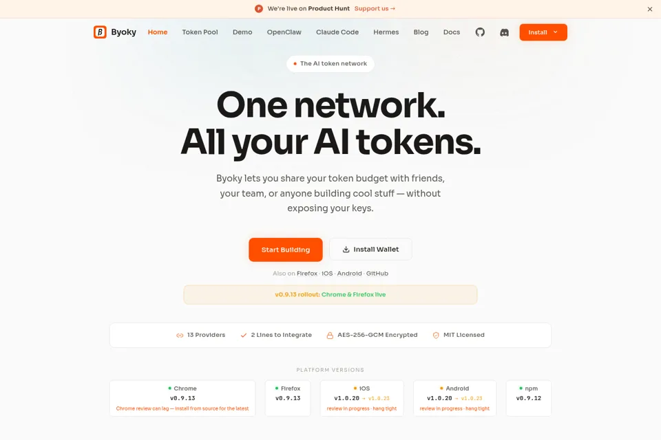 Landing page preview