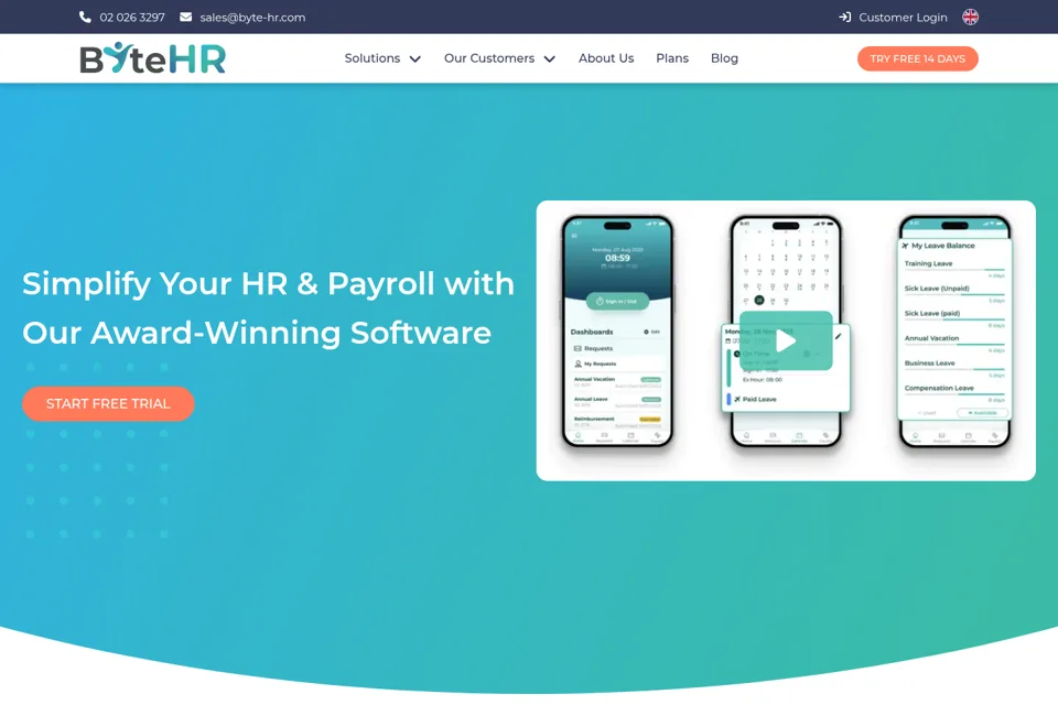 Landing page preview