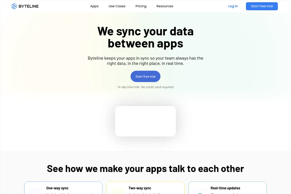 Landing page preview