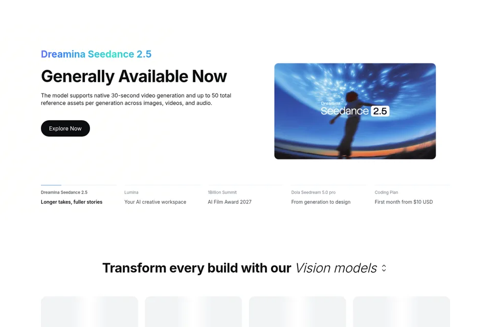 Landing page preview