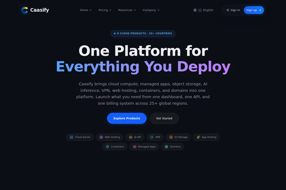 Landing page preview