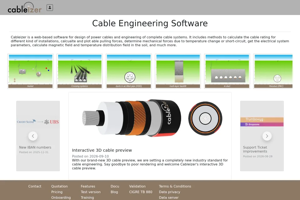 Landing page preview