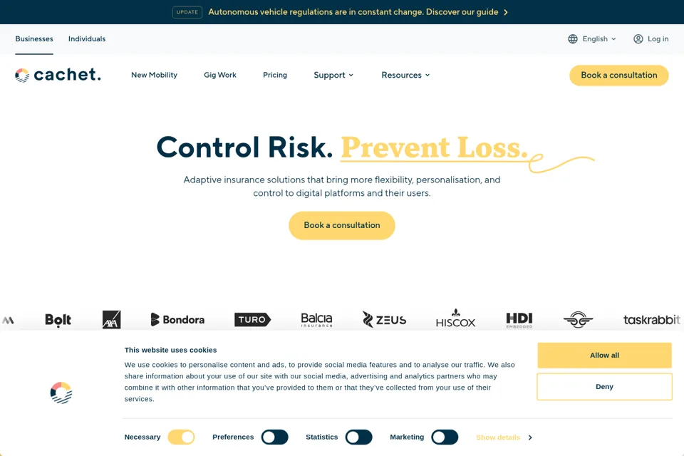 Landing page preview