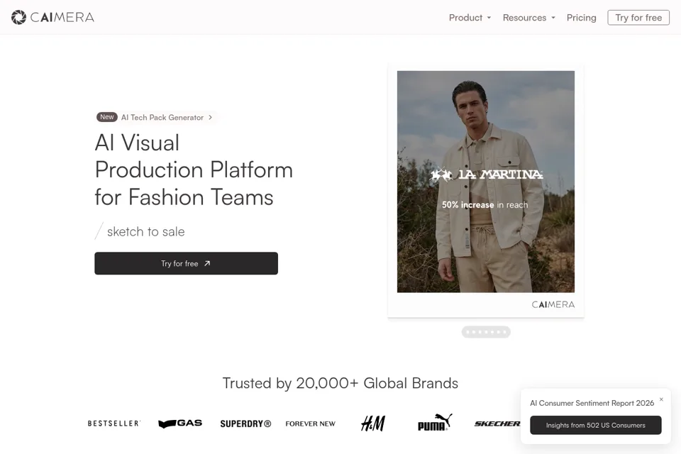 Landing page preview