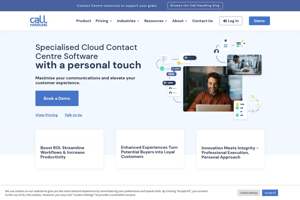 Landing page preview