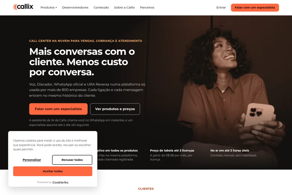 Landing page preview