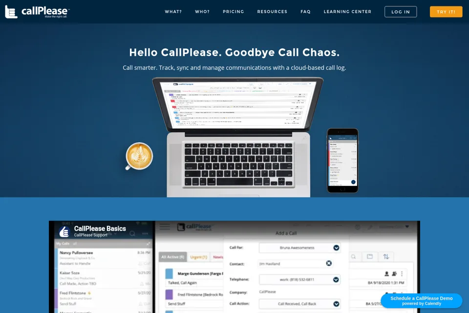Landing page preview