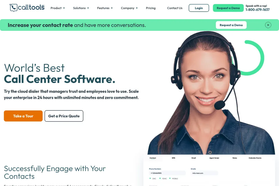 Landing page preview