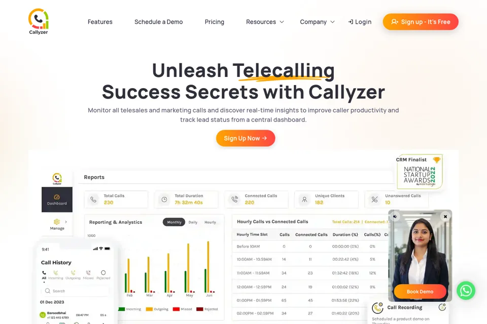 Landing page preview