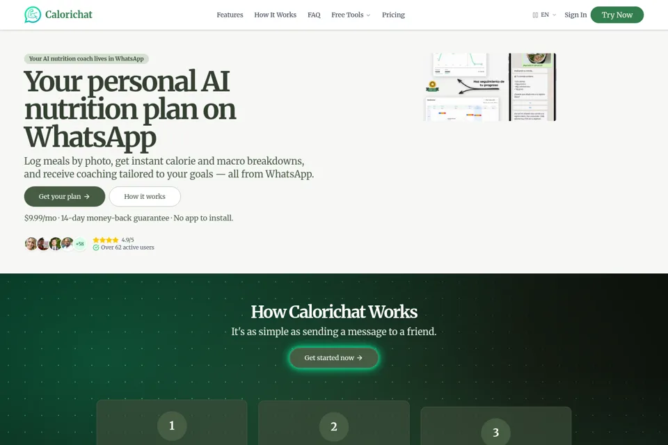 Landing page preview