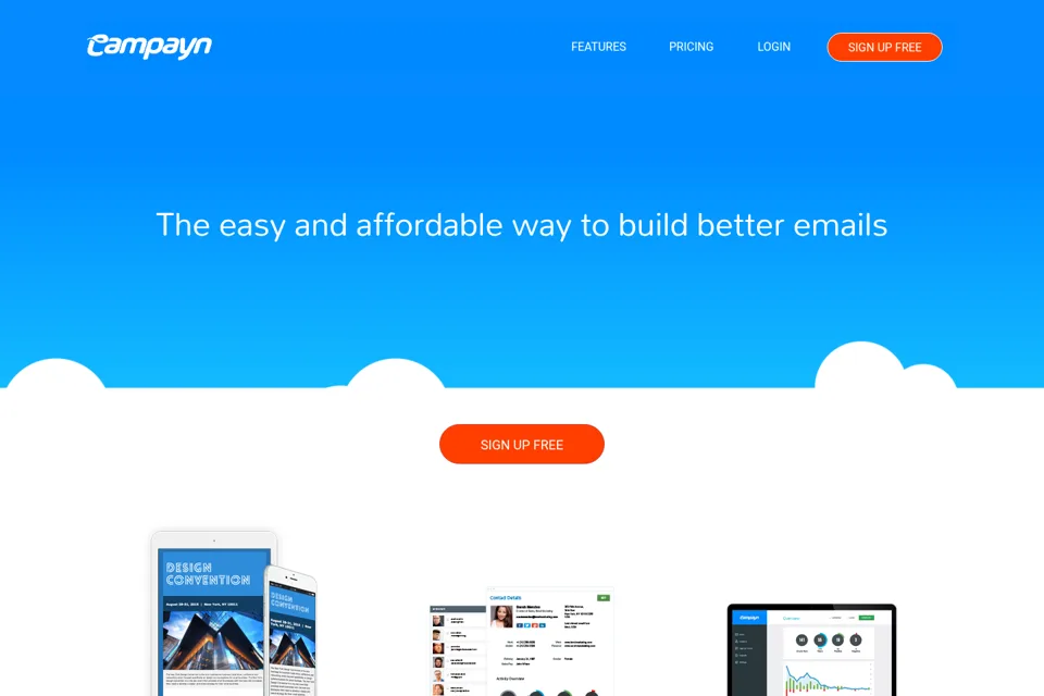 Landing page preview