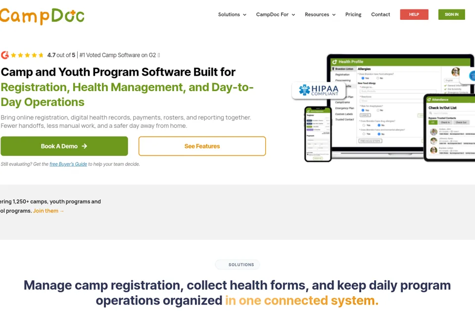Landing page preview