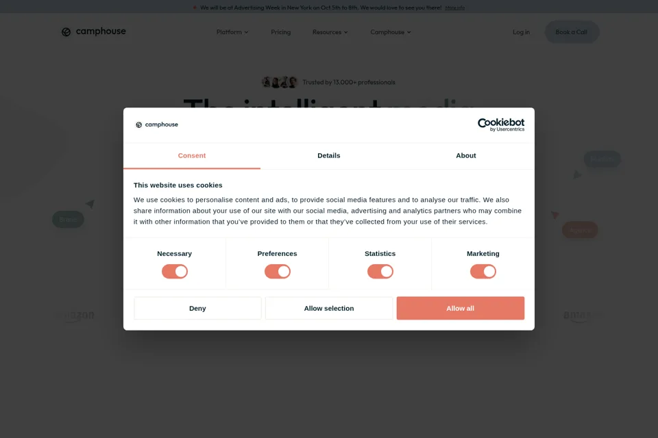 Landing page preview