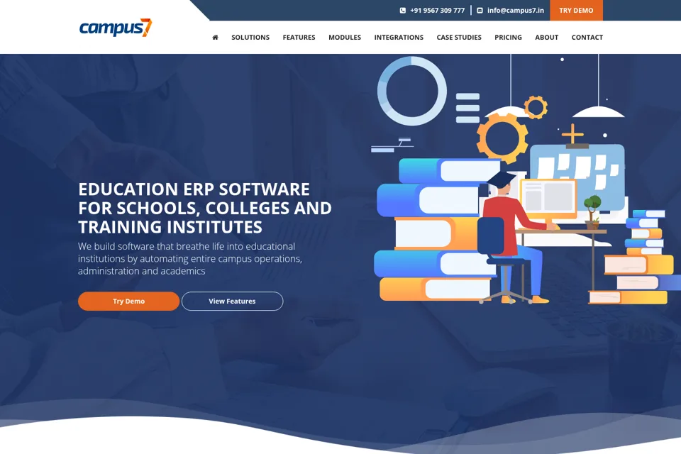 Landing page preview