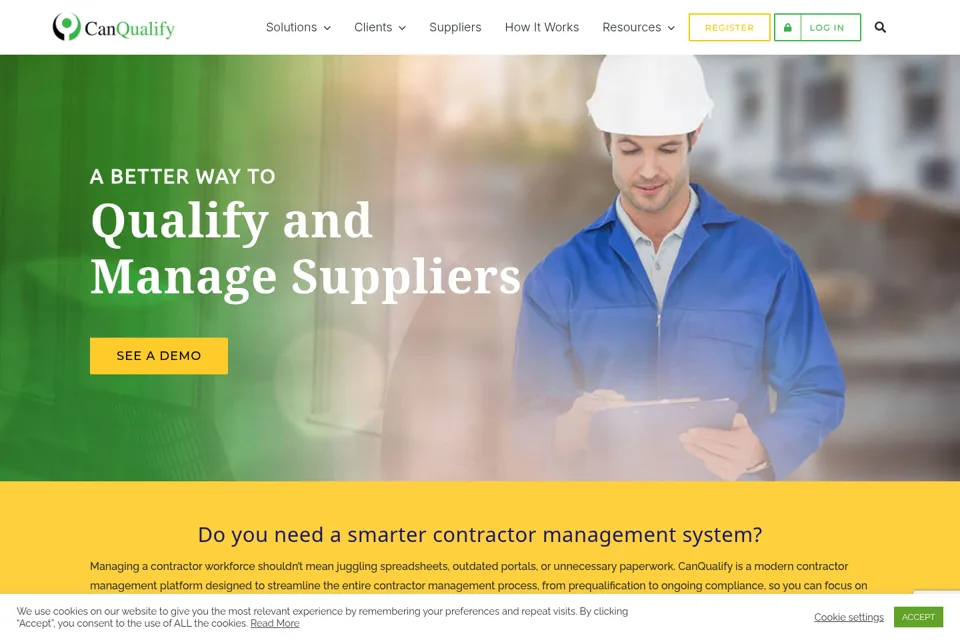 Landing page preview