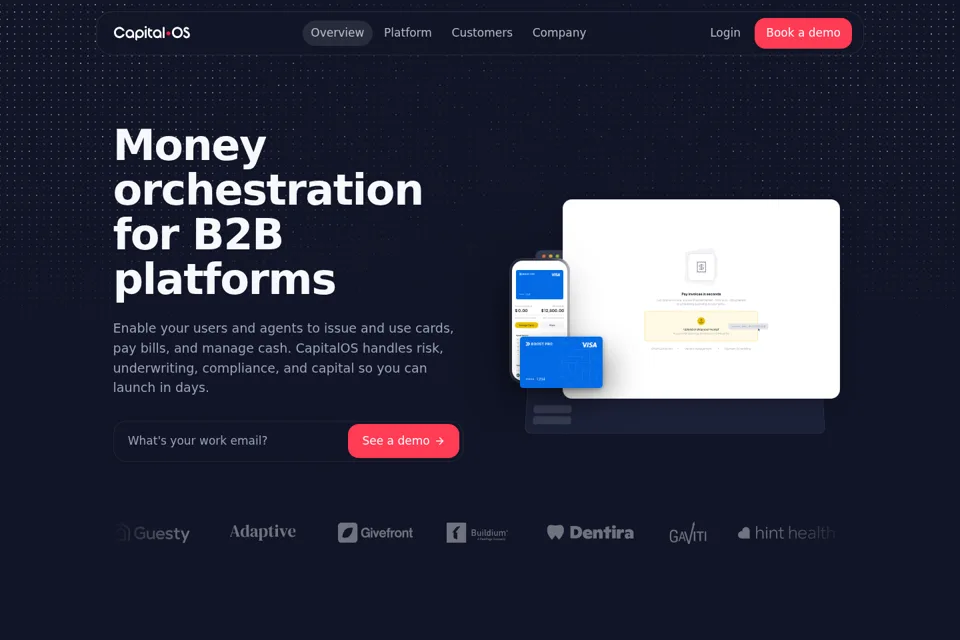 Landing page preview