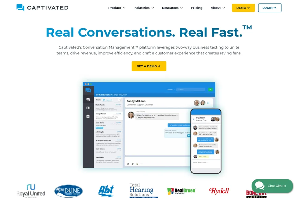 Landing page preview