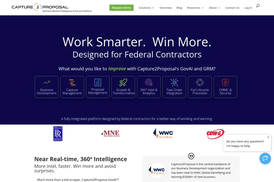 Landing page preview