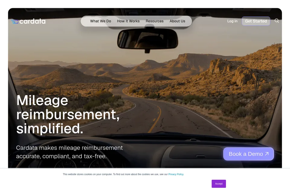 Landing page preview