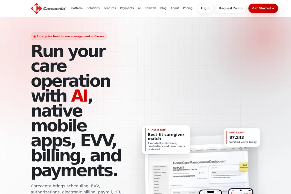 Landing page preview