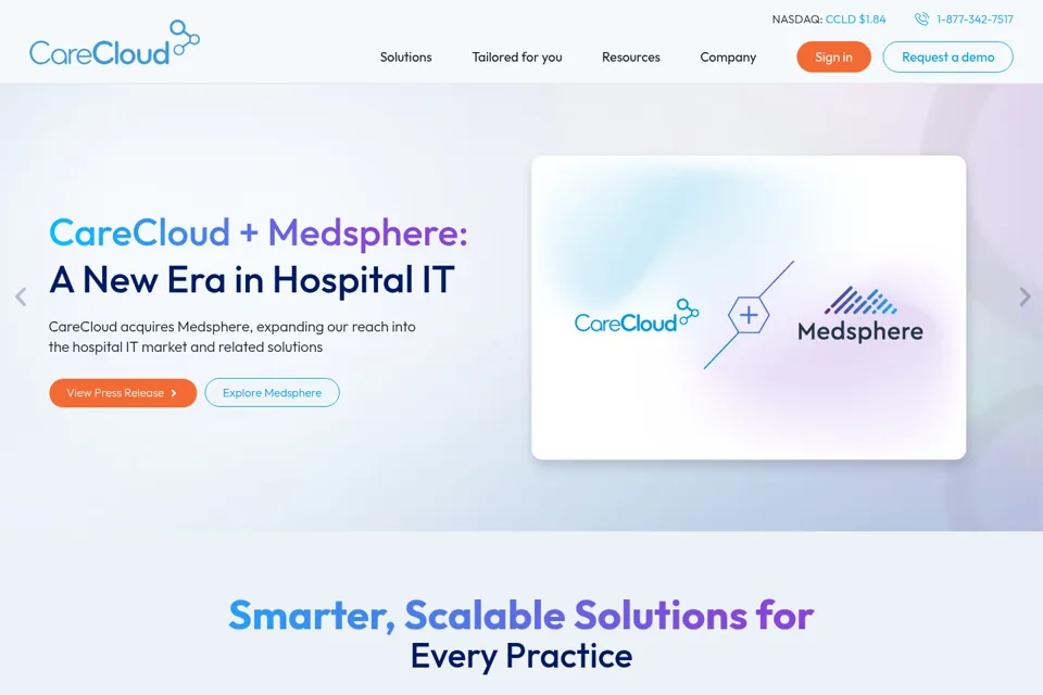 Landing page preview