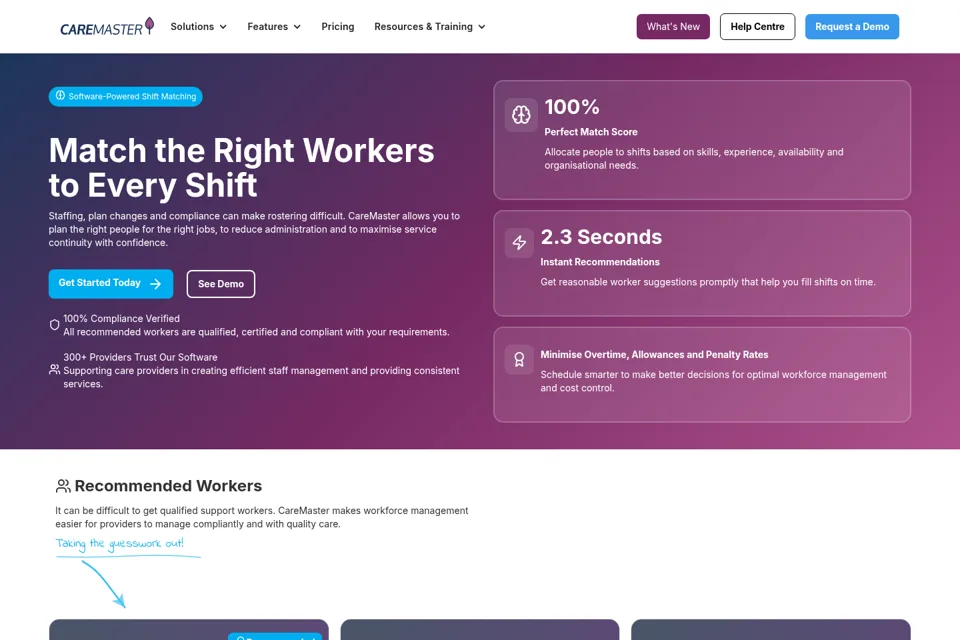 Landing page preview
