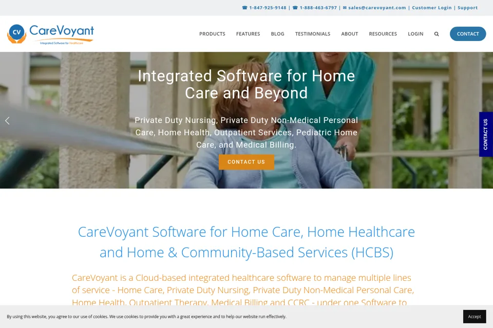 Landing page preview