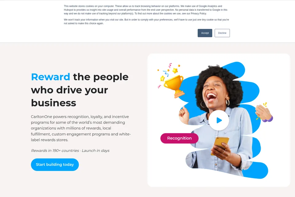 Landing page preview