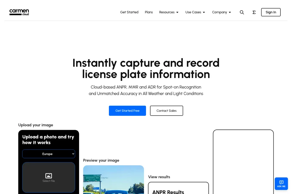 Landing page preview