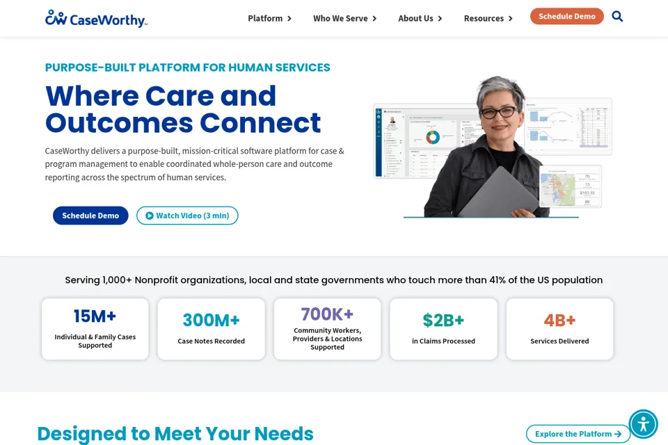 Landing page preview