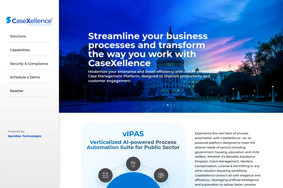 Landing page preview