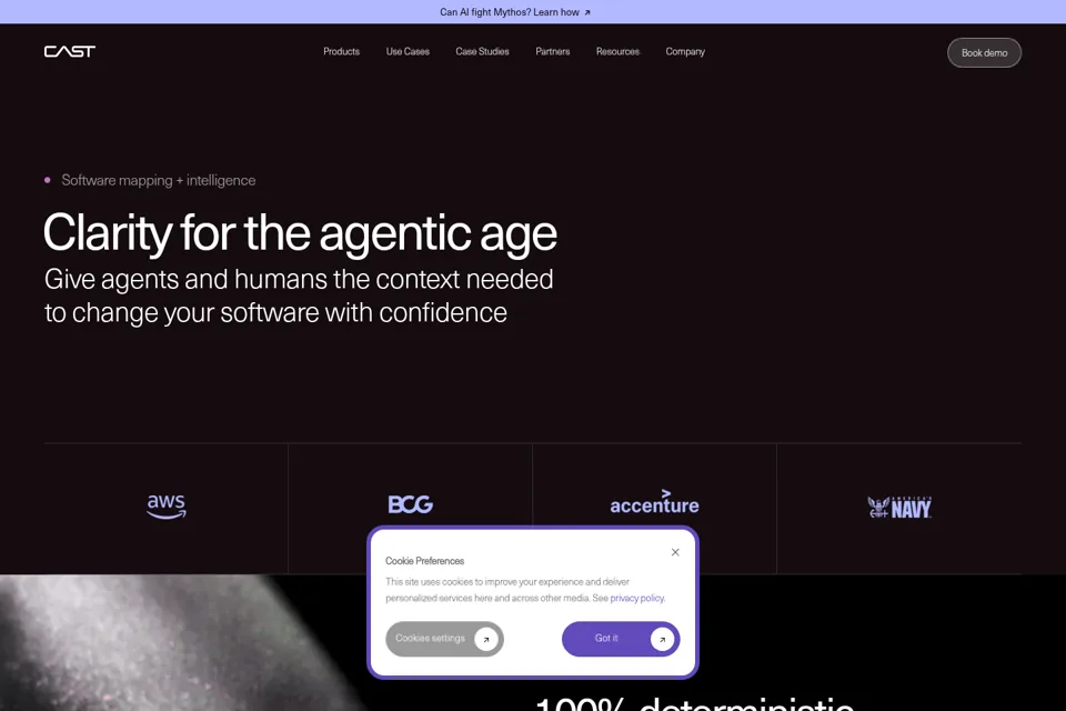Landing page preview