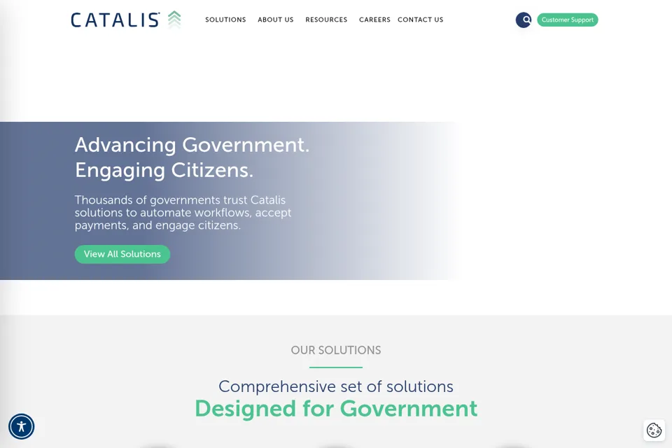 Landing page preview