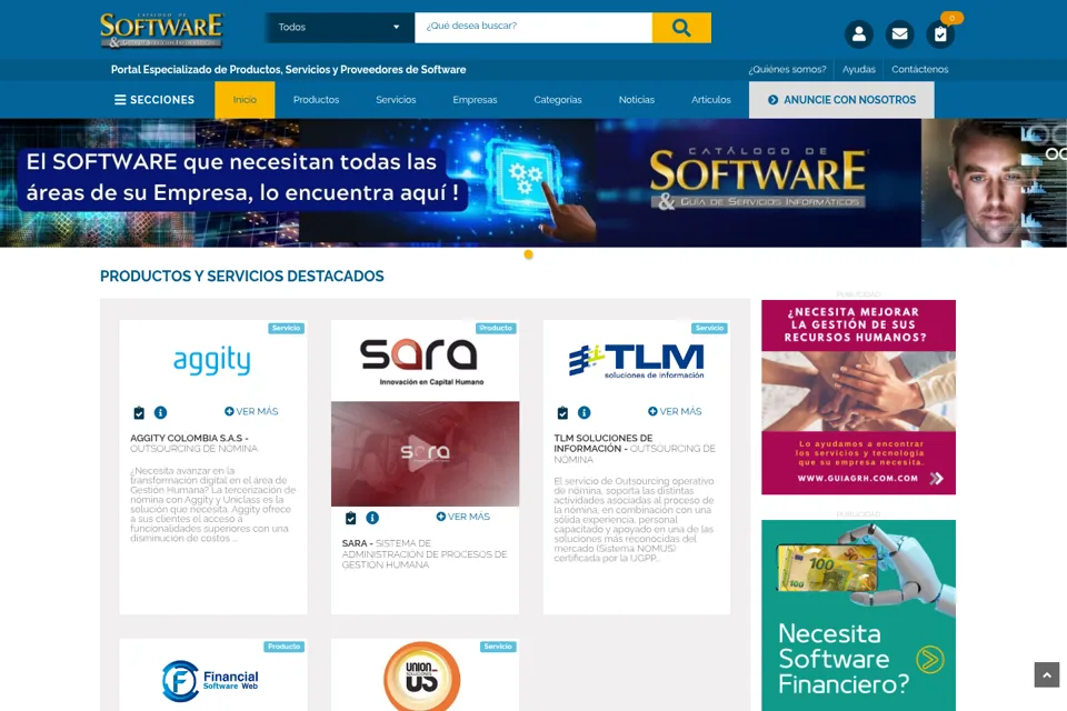 Landing page preview