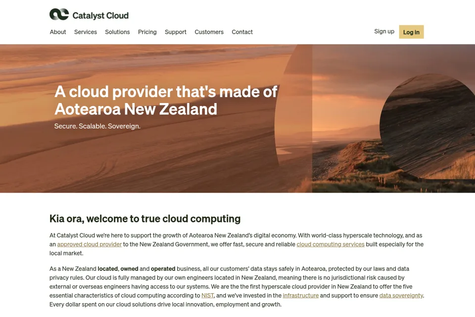 Landing page preview
