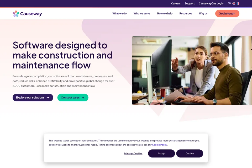 Landing page preview