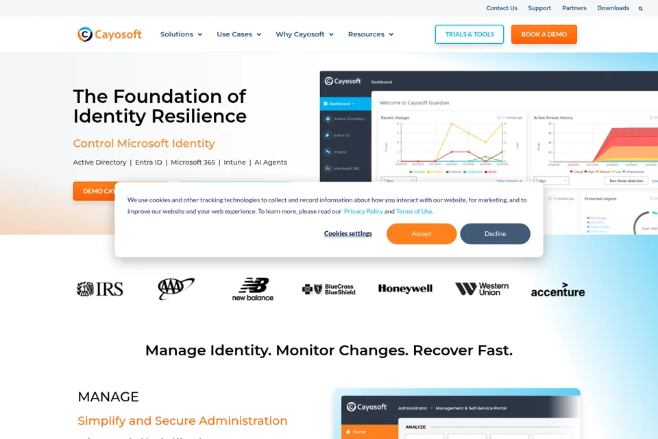 Landing page preview