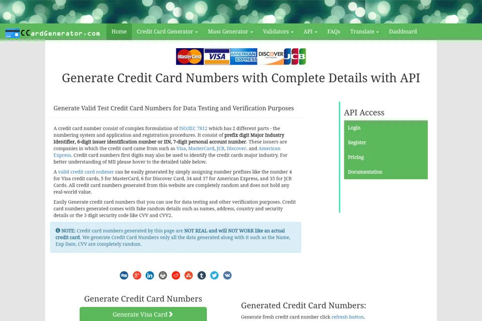 Landing page preview