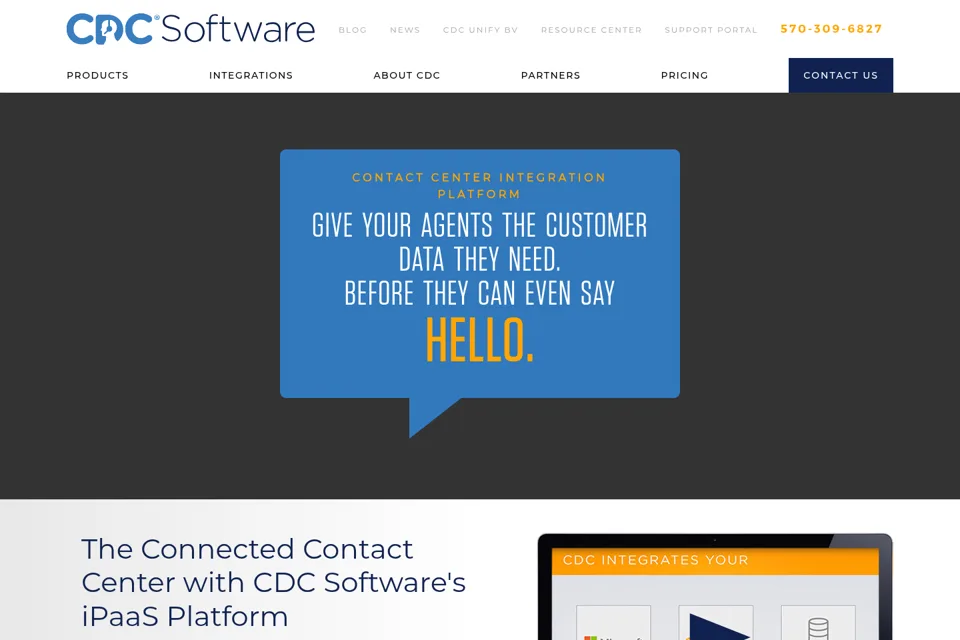 Landing page preview
