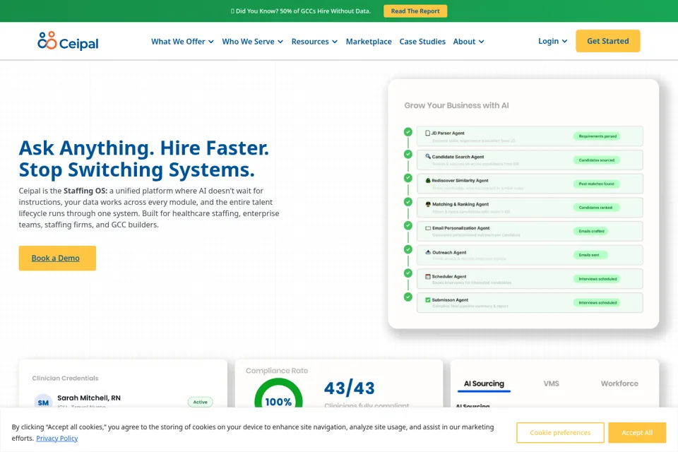 Landing page preview