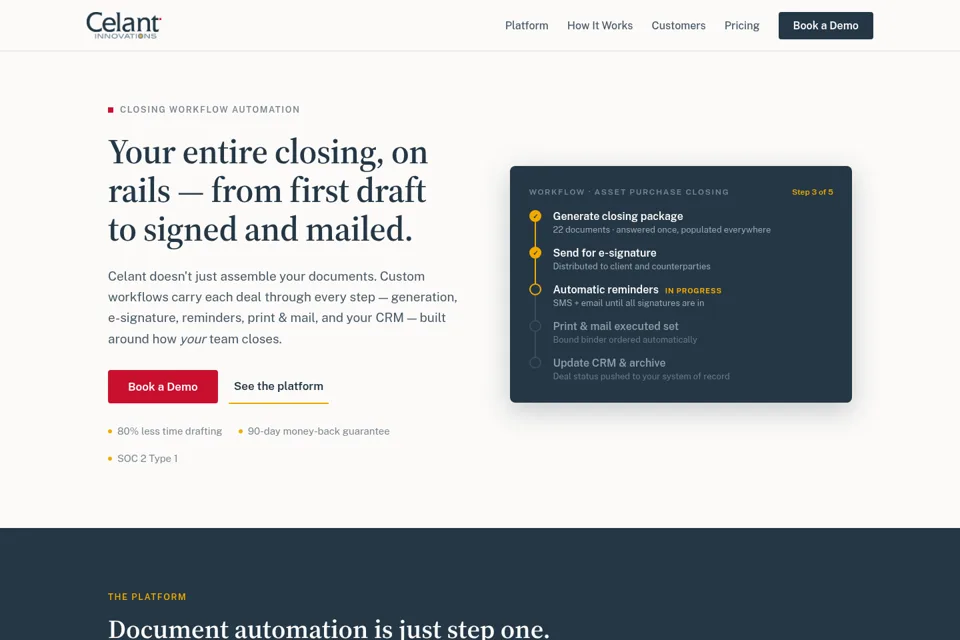 Landing page preview