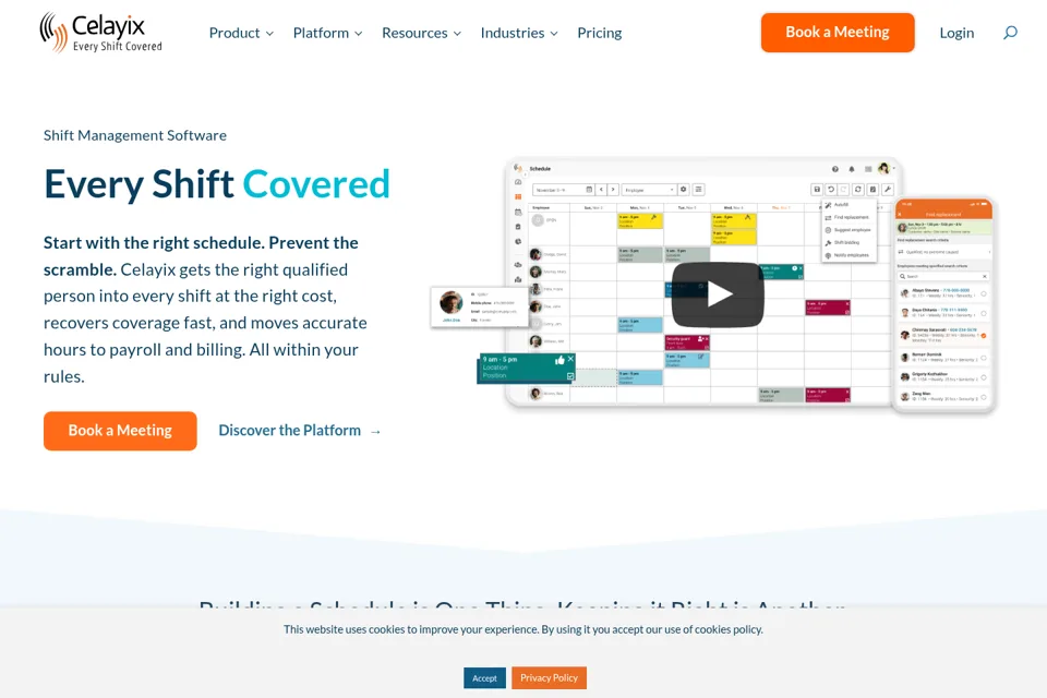 Landing page preview
