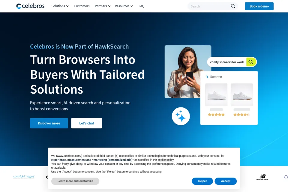 Landing page preview