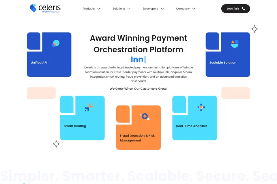 Landing page preview