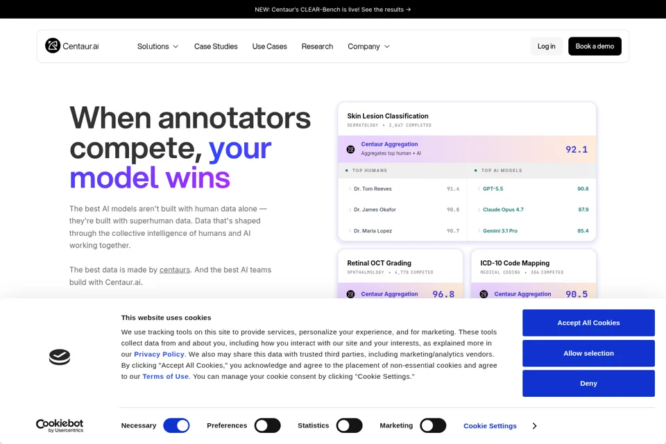 Landing page preview