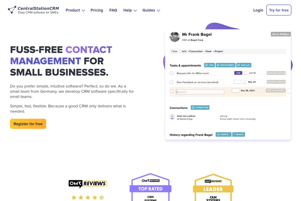 Landing page preview