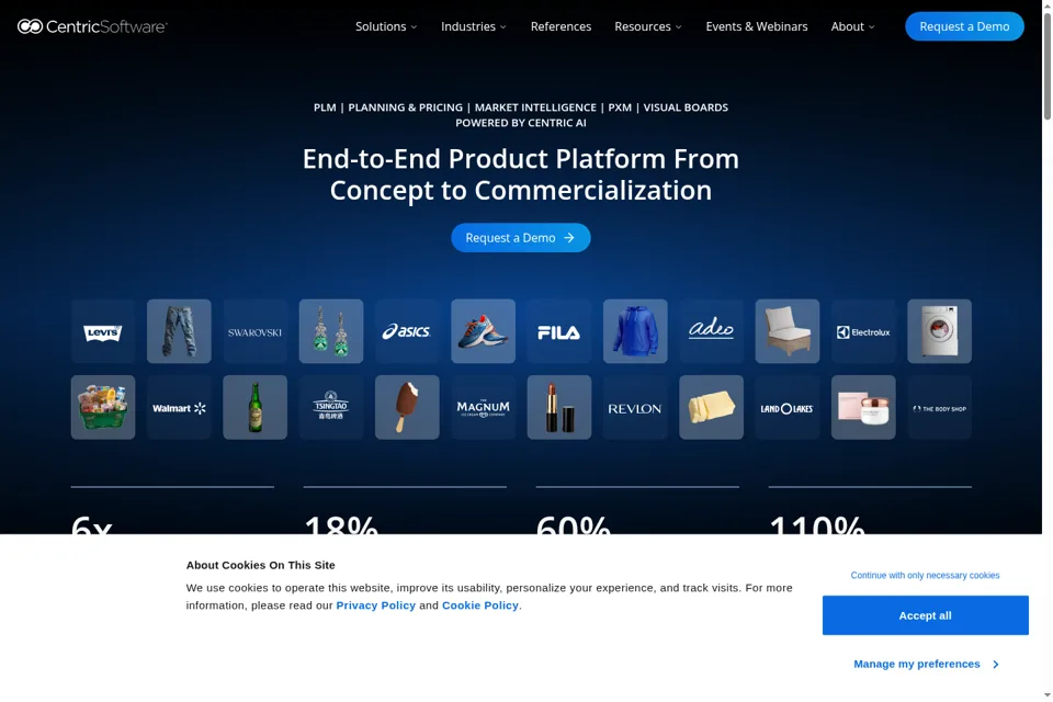 Landing page preview